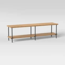 Wood And Metal TV Stand For TVs Up To 60" - Room Essentials™ -Cheap Furniture Store GUEST 008e6b5f 4d43 465d 8784 80c8ca30ed60