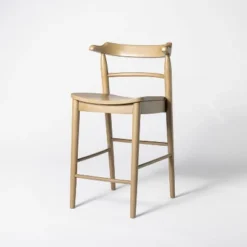 Kaysville Curved Back Wood Counter Height Barstool - Threshold™ Designed With Studio McGee -Cheap Furniture Store GUEST 023f7aed 536a 4f95 b97e 35970af67510