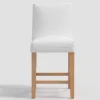 Nazanin Slipcover Counter Height Barstool Twill White - Threshold™ -Cheap Furniture Store GUEST 0954c35b e7c4 4d3c 8a2e 51ca2d9c9953
