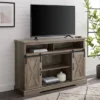 Transitional Sliding Barndoor Highboy TV Stand For TVs Up To 58" - Saracina Home -Cheap Furniture Store GUEST 09952b11 9d3e 4f27 ace5 ddaf8b753f43