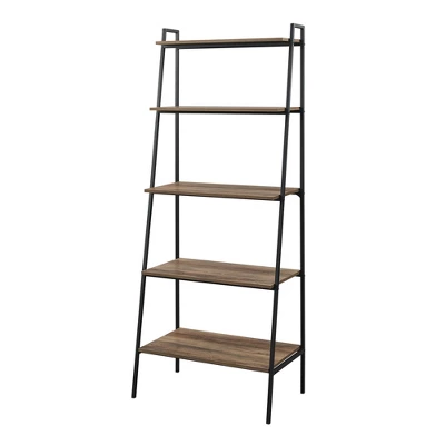 72" Open Storage Ladder Bookshelf - Saracina Home 10 72" Open Storage Ladder Bookshelf - Saracina Home - Image 8