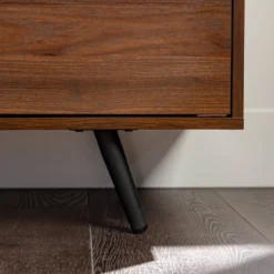 2 Door Mid-Century Modern Wood Storage TV Stand For TVs Up To 80" - Saracina Home -Cheap Furniture Store GUEST 0e4fdc3f f934 43f3 8755 649cf8a49bb2