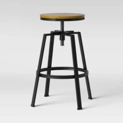 Lewiston Adjustable Swivel Barstool - Threshold™ -Cheap Furniture Store GUEST 11447b9c f63d 44de 89f4 f3ad210ca579