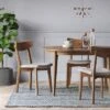 Astrid Mid-Century Round Extendable Dining Table - Threshold™ -Cheap Furniture Store GUEST 1898f461 c569 44f1 a292 7a8c93fb1ac3