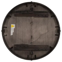 5 PCS Round Wood Extendable Dining Table Set With 4 Upholstered Dining Chairs-ModernLuxe -Cheap Furniture Store GUEST 212f37de 605d 4387 bf12 e25a3f8f8e3e