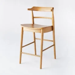 Kaysville Curved Back Wood Counter Height Barstool - Threshold™ Designed With Studio McGee -Cheap Furniture Store GUEST 2155e535 1936 45f3 b994 efad299aa5d4