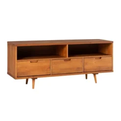 Cara Mid-Century Modern 3 Drawer TV Stand For TVs Up To 65" - Saracina Home 37 Cara Mid-Century Modern 3 Drawer TV Stand For TVs Up To 65" - Saracina Home -Cheap Furniture Store GUEST 241ada7f b656 42b7 bb94 c1208b3efb6f