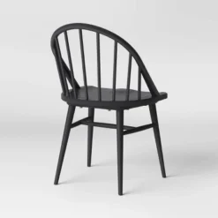 2pk Adwolf Rounded Spindle Dining Chairs Black - Threshold™ -Cheap Furniture Store GUEST 3349c84d 67f7 4df0 bbc1 7211fcfc09d1