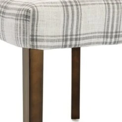 2pk Harman Contemporary Upholstered Plaid Dining Chairs Gray/Light Beige/Brown - Christopher Knight Home -Cheap Furniture Store GUEST 35141c91 87c1 4e53 bd90 569788f6235a