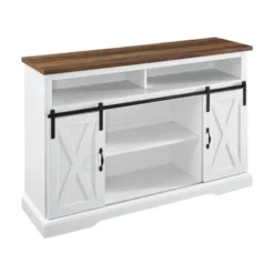 Transitional Sliding Barndoor Highboy TV Stand For TVs Up To 58" - Saracina Home 39 Transitional Sliding Barndoor Highboy TV Stand For TVs Up To 58" - Saracina Home -Cheap Furniture Store GUEST 3adcd44f b538 4274 a64c 77f6c0af0695