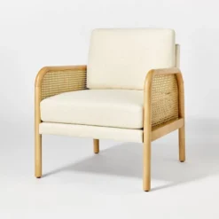 Cane Accent Chair Cream - Threshold™ Designed With Studio McGee -Cheap Furniture Store GUEST 425dab13 ab47 4f03 adfa 872e0793bca3