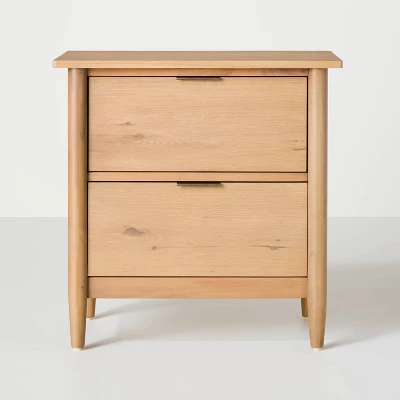 2-Drawer Wood Nightstand - Hearth & Hand™ With Magnolia 4 2-Drawer Wood Nightstand - Hearth & Hand™ With Magnolia - Image 2