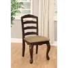 Set Of 2 Danburn Floral Accented Ladder Back Side Chair Dark Walnut - HOMES: Inside + Out 1 Set Of 2 Danburn Floral Accented Ladder Back Side Chair Dark Walnut - HOMES: Inside + Out -Cheap Furniture Store GUEST 4326f7da 162e 4bc2 9831 f287ee663794