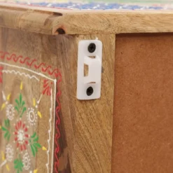 Ailey Handcrafted Boho Mango Wood 3 Drawer Nightstand Natural - Christopher Knight Home -Cheap Furniture Store GUEST 48e2c173 2250 4977 89a8 59a07e607dd9