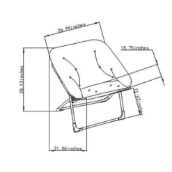 Folding Dish Kids’ Chair - Pillowfort™ -Cheap Furniture Store GUEST 53cafdeb cd12 4604 8d7b b3a6678386a0