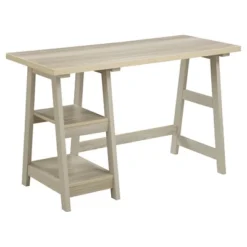 Designs2Go Trestle Desk With Shelves - Breighton Home -Cheap Furniture Store GUEST 56518931 3089 42a6 88ab f60331c97f7f