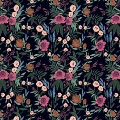 Geller Modern Counter Height Barstool In Botanical Grant Floral Ink - Threshold™ -Cheap Furniture Store GUEST 589f38b7 cc11 4281 a914 3cec9337f87c