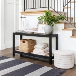 Console Table With Woven Rattan Shelf Black - Threshold™ Designed With Studio McGee 19 Console Table With Woven Rattan Shelf Black - Threshold™ Designed With Studio McGee -Cheap Furniture Store GUEST 5cacba25 9de0 4a9b 86d8 dd94f14308e1
