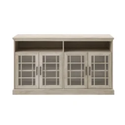 Transitional 4 Door Windowpane TV Stand For TVs Up To 65" - Saracina Home 25 Transitional 4 Door Windowpane TV Stand For TVs Up To 65" - Saracina Home -Cheap Furniture Store GUEST 5d64fa4a 7170 414b abad cc72d8ce7fd1