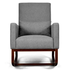 Tangkula 2-in-1 Upholstered Rocking Chair With Wood Leg & Pillow Relax Sofa Chair Light Grey/Beige/Dark Gray 24 Tangkula 2-in-1 Upholstered Rocking Chair With Wood Leg & Pillow Relax Sofa Chair Light Grey/Beige/Dark Gray -Cheap Furniture Store GUEST 5f5218cd e5cc 4a7a 8198 e10601212c46