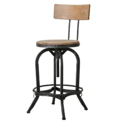 Stirling Adjustable Barstool - Christopher Knight Home -Cheap Furniture Store GUEST 67011465 fb7e 4df9 bdab c2a73c5338c6