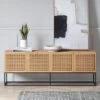 Belmar Woven TV Stand For TVs Up To 60" Natural - Threshold™ -Cheap Furniture Store GUEST 68ab0528 afe9 4f75 aaba cf407931bc0e
