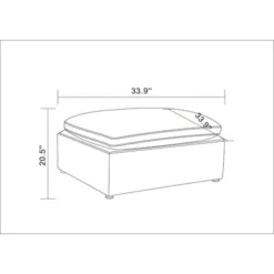 Allandale Modular Sectional Sofa Ottoman - Threshold™ -Cheap Furniture Store GUEST 7548cdac 3b88 4a8f beaf 7c6a1d529b6f