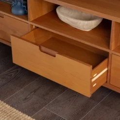 Cara 3 Drawer Mid-Century Modern 3 Drawer TV Stand For TVs Up To 80" - Saracina Home 20 Cara 3 Drawer Mid-Century Modern 3 Drawer TV Stand For TVs Up To 80" - Saracina Home -Cheap Furniture Store GUEST 8201f05f 5099 4fe4 a629 d34231b717fb