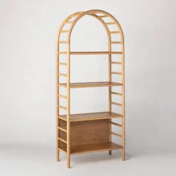 72" Holladay Curved Wooden Bookcase - Threshold™ Designed With Studio McGee 25 72" Holladay Curved Wooden Bookcase - Threshold™ Designed With Studio McGee -Cheap Furniture Store GUEST 84aacca0 2437 4d03 8b04 6e3f30c27fb1