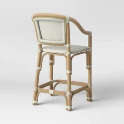 Parksley Rattan And Woven Counter Height Barstool White - Threshold™ -Cheap Furniture Store GUEST 85a3cbc1 515c 4385 be24 e88f92678a50