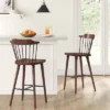 Delway Curved Back Mixed Material Counter Height Barstool Walnut - Threshold™ -Cheap Furniture Store GUEST 8d5acda5 0082 43c7 bb92 8cea3fd0ee25