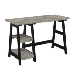 Designs2Go Trestle Desk With Shelves - Breighton Home -Cheap Furniture Store GUEST 90586636 b0dd 40ee bbf8 ea6a12b7038b