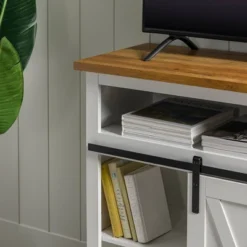 Transitional Sliding Barndoor Highboy TV Stand For TVs Up To 58" - Saracina Home 29 Transitional Sliding Barndoor Highboy TV Stand For TVs Up To 58" - Saracina Home -Cheap Furniture Store GUEST 9668399f e5a7 419a a34e f0354846aab9