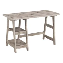 Designs2Go Trestle Desk With Shelves - Breighton Home -Cheap Furniture Store GUEST 977bcb00 67e6 47e7 b6a3 d0e62bd351d6