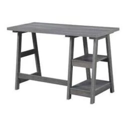 Designs2Go Trestle Desk With Shelves - Breighton Home -Cheap Furniture Store GUEST 9cad49bd 83b7 4f83 bd99 ae6bd6f52dd4