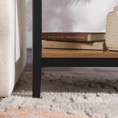 Set Of 2 Benny Urban Industrial Angle Iron Side Tables - Saracina Home 10 Set Of 2 Benny Urban Industrial Angle Iron Side Tables - Saracina Home - Image 8