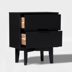 Mid-Century Modern Wood Nightstand - Saracina Home -Cheap Furniture Store GUEST a49f45e0 1fa8 4d59 a9d4 46994240cbf1