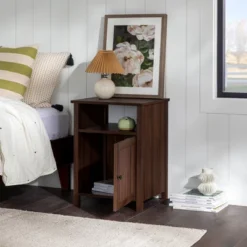 Georgia Single Door Storage Nightstand - Saracina Home -Cheap Furniture Store GUEST ab531eff 1655 4f5b 91fc 645d5a45fe06