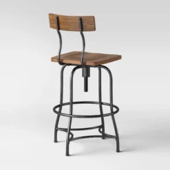 Woodsboro Adjustable Barstool Brown - Threshold™ -Cheap Furniture Store GUEST abdb0bde 7acc 43ee 8f86 d27ad9675953