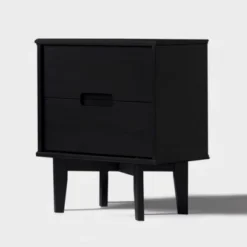 Mid-Century Modern Wood Nightstand - Saracina Home -Cheap Furniture Store GUEST ac2c7f4e acf2 4034 9a9b 9e38eef4eb3f