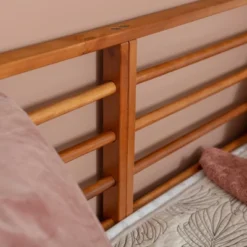 Mid Century Modern Solid Wood Spindle Daybed - Saracina Home -Cheap Furniture Store GUEST af1c9108 875a 4c52 90d1 f1c92de79242