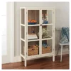 56.2" Hadley Library Cabinet With Glass Shell White - Threshold™ 1 56.2" Hadley Library Cabinet With Glass Shell White - Threshold™ -Cheap Furniture Store GUEST b27660bf b767 4281 b125 b4e4c371f513