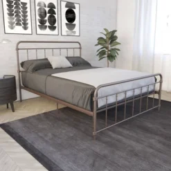 Waldorf Metal Bed - Room & Joy -Cheap Furniture Store GUEST b45f8aac ae6d 4f9f bc7c 95286dbaa7f0