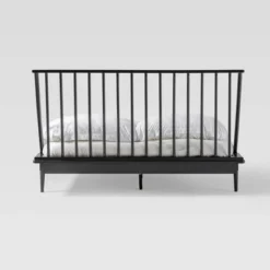 Boho Solid Wood Spindle Platform Bed - Saracina Home -Cheap Furniture Store GUEST b8d271bd 790c 4a0d a2b2 01db1fc34a9d