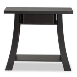 Herman Wood 1 Drawer Console Table - Baxton Studio -Cheap Furniture Store GUEST bbe42a46 0541 4753 b8d3 8ff12351baa6