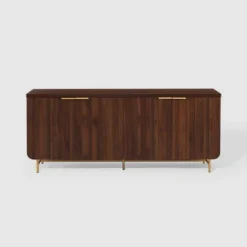 Modern 4 Door Reeded Sideboard - Saracina Home -Cheap Furniture Store GUEST c71759f0 752b 487b aece 3a8c2c789a56