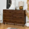 Higgins Modern Horizontal 6 Drawer Dresser - Saracina Home -Cheap Furniture Store GUEST c9478b2d 6afe 41c5 85ba 2195176639d7
