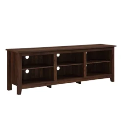 Transitional 6 Cubby Wood Open Storage Wood TV Stand For TVs Up To 80"- Saracina Home 24 Transitional 6 Cubby Wood Open Storage Wood TV Stand For TVs Up To 80"- Saracina Home -Cheap Furniture Store GUEST d09d53fd 86be 4590 8f8d 330fc60b11ce