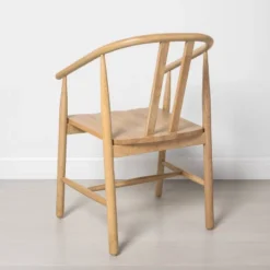 Sculpted Wood Dining Chair - Hearth & Hand™ With Magnolia -Cheap Furniture Store GUEST d0a5df2b ee0f 4307 8761 1f3ecd2c7740