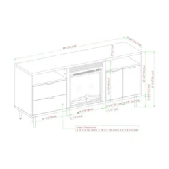 Ronan Modern Storage With Electric Fireplace TV Stand For TVs Up To 65" - Saracina Home 15 Ronan Modern Storage With Electric Fireplace TV Stand For TVs Up To 65" - Saracina Home -Cheap Furniture Store GUEST d88f95c5 b2a0 4d08 8b46 da4db4bc3efd